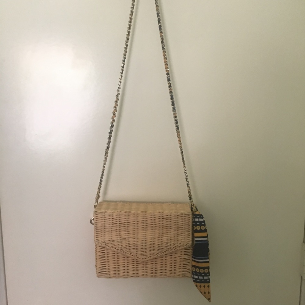 Zara Rattan Bag - Picture 1 of 4